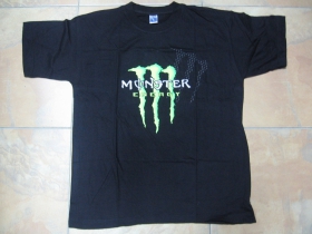 Monster, čierne pánske tričko 100%bavlna  výpredaj!!